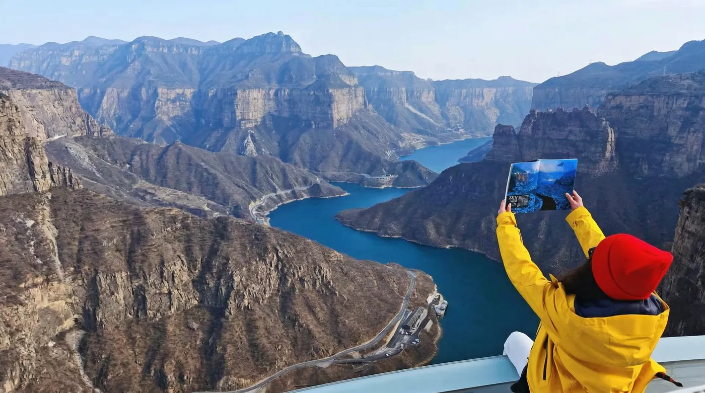 Baoquan canyon scenic landscape